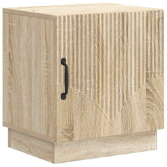 vidaXL Bedside Table Sonoma Oak 43 x 34.5 x 47 cm Engineered Wood 2