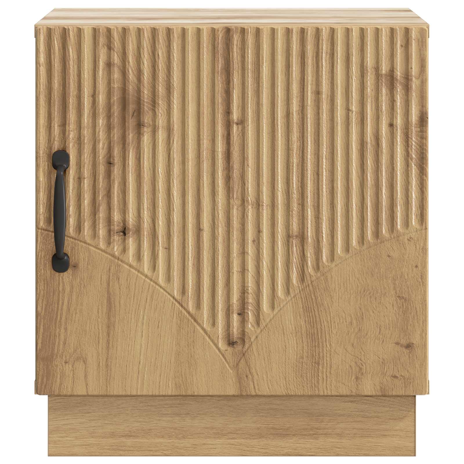 vidaXL Bedside Table Artisian Oak 43 x 34.5 x 47 cm Engineered Wood 5