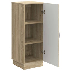 vidaXL Sideboard Sonoma Oak 33 x 34.5 x 87 cm Engineered Wood 5