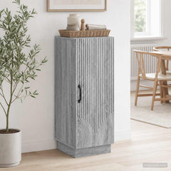 Sideboard 33 x 34.5 x 87 cm Engineered Wood Grey sonoma