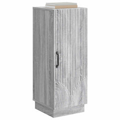 vidaXL Sideboard Grey Sonoma 33 x 34.5 x 87 cm Engineered Wood 3