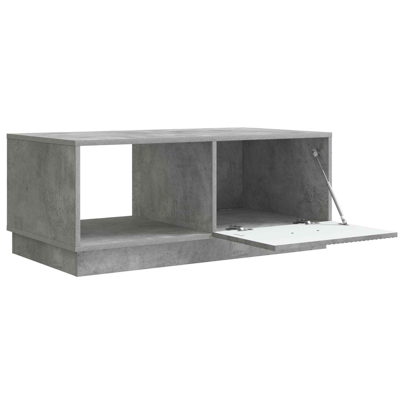 vidaXL Coffee Table Concrete Grey 90 x 50 x 37 cm Engineered Wood 4