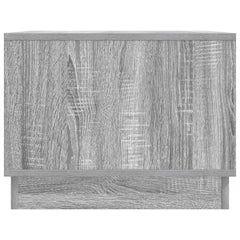 vidaXL Coffee Table Grey Sonoma 90 x 50 x 37 cm Engineered Wood 6