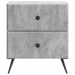 vidaXL Bedside Cabinet Concrete Grey 43 x 34.5 x 47.5 cm 5