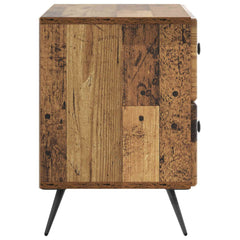 vidaXL Bedside Cabinet Old Wood 62 x 34.5 x 47.5 cm Engineered Wood 6