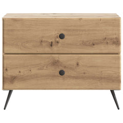 vidaXL Bedside Cabinet Artisan Oak 62 x 34.5 x 47.5 cm Engineered Wood 5