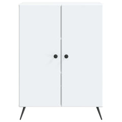 Sideboard 66 x 34.5 x 90 cm Engineered Wood White