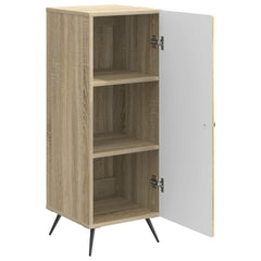 vidaXL Sideboard Sonoma Oak 33 x 34.5 x 90 cm Engineered Wood 5