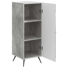 vidaXL Sideboard Concrete Grey 33 x 34.5 x 90 cm Engineered Wood 5