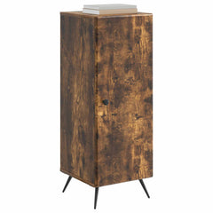 vidaXL Sideboard Smoked Oak 33 x 34.5 x 90 cm Engineered Wood 3