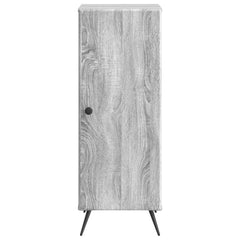 vidaXL Sideboard Grey Sonoma 33 x 34.5 x 90 cm Engineered Wood 6