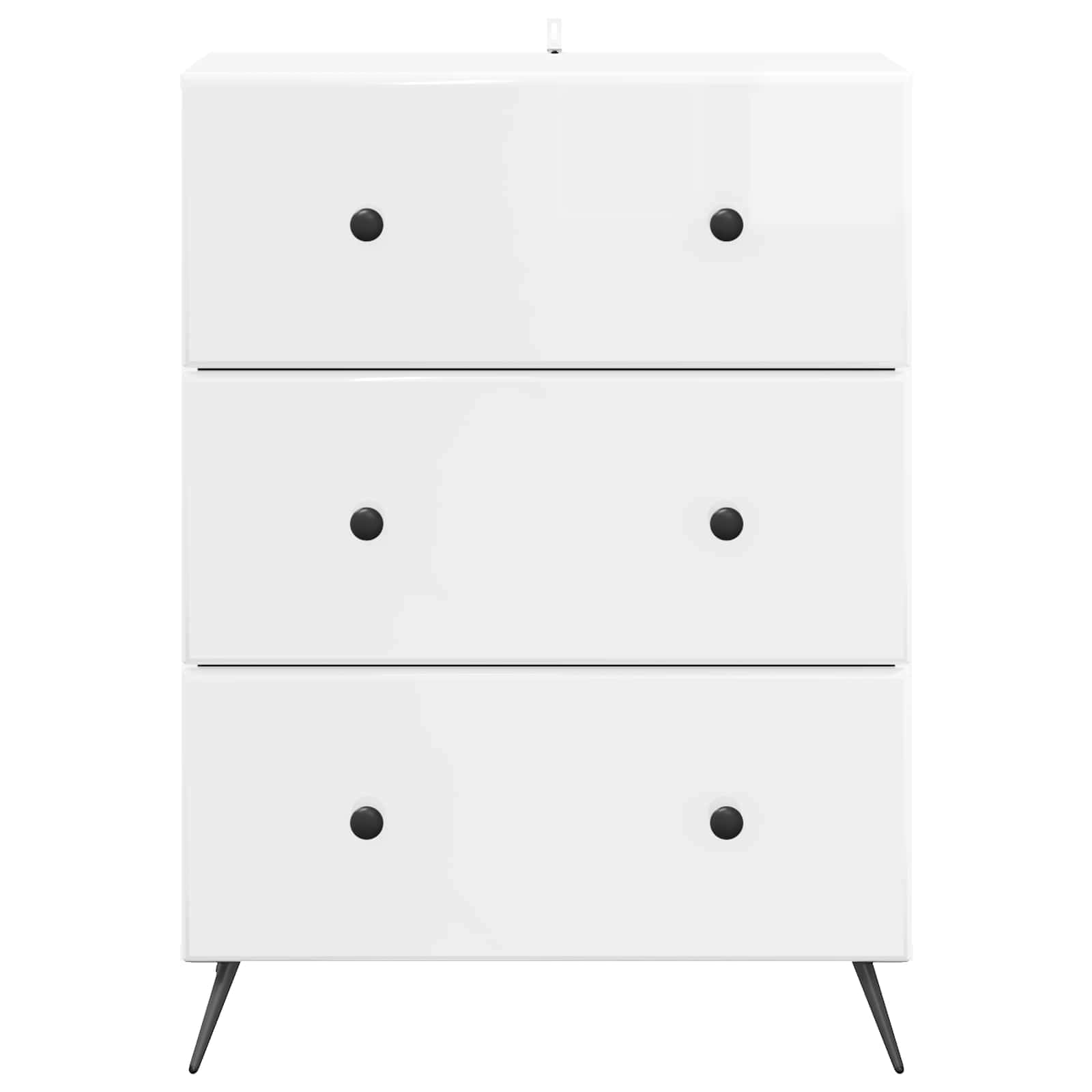 vidaXL Drawer Cabinet 66 x 34.5 x 90 cm Engineered Wood 6