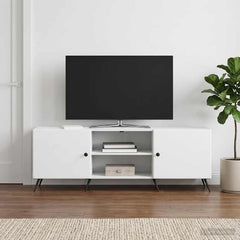 TV Cabinet 150 x 31 x 50 cm Engineered Wood White