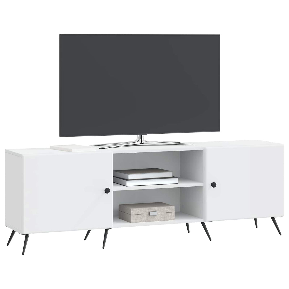 TV Cabinet 150 x 31 x 50 cm Engineered Wood White