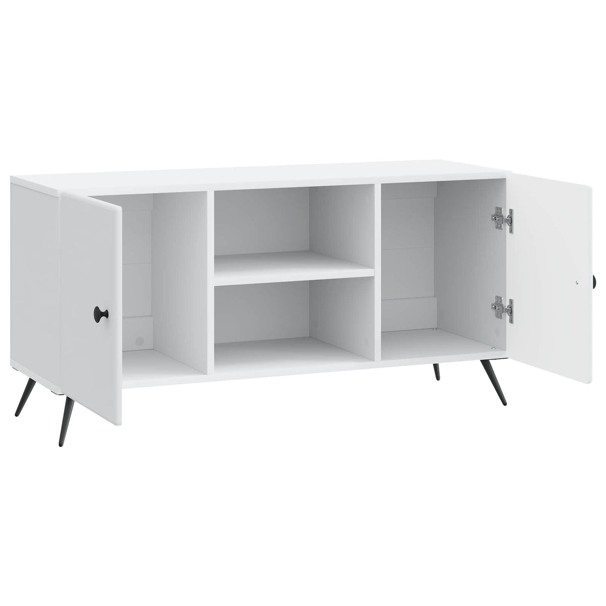 TV Cabinet 102 x 34.5 x 50 cm Engineered Wood White