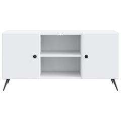 TV Cabinet 102 x 34.5 x 50 cm Engineered Wood White