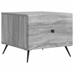 vidaXL Coffee Table Grey Sonoma 49 x 50 x 40 cm Engineered Wood 2