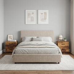 vidaXL Bedside Cabinet 2 pcs Old Wood 43 x 34.5 x 44.5 cm 4