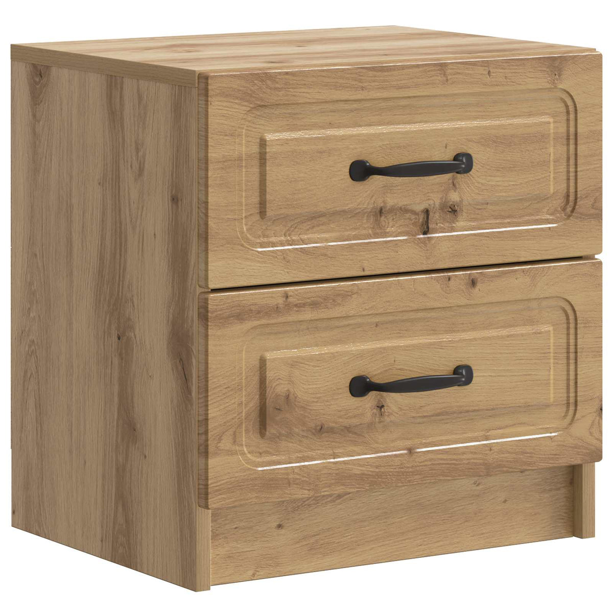 vidaXL Bedside Cabinet 2 pcs Artisan Oak 43 x 34.5 x 44.5 cm 5