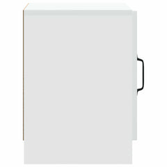 vidaXL Bedside Cabinet White 43 x 34.5 x 47 cm Engineered Wood 6