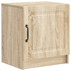 vidaXL Bedside Cabinet Sonoma Oak 43 x 34.5 x 47 cm Engineered Wood 2