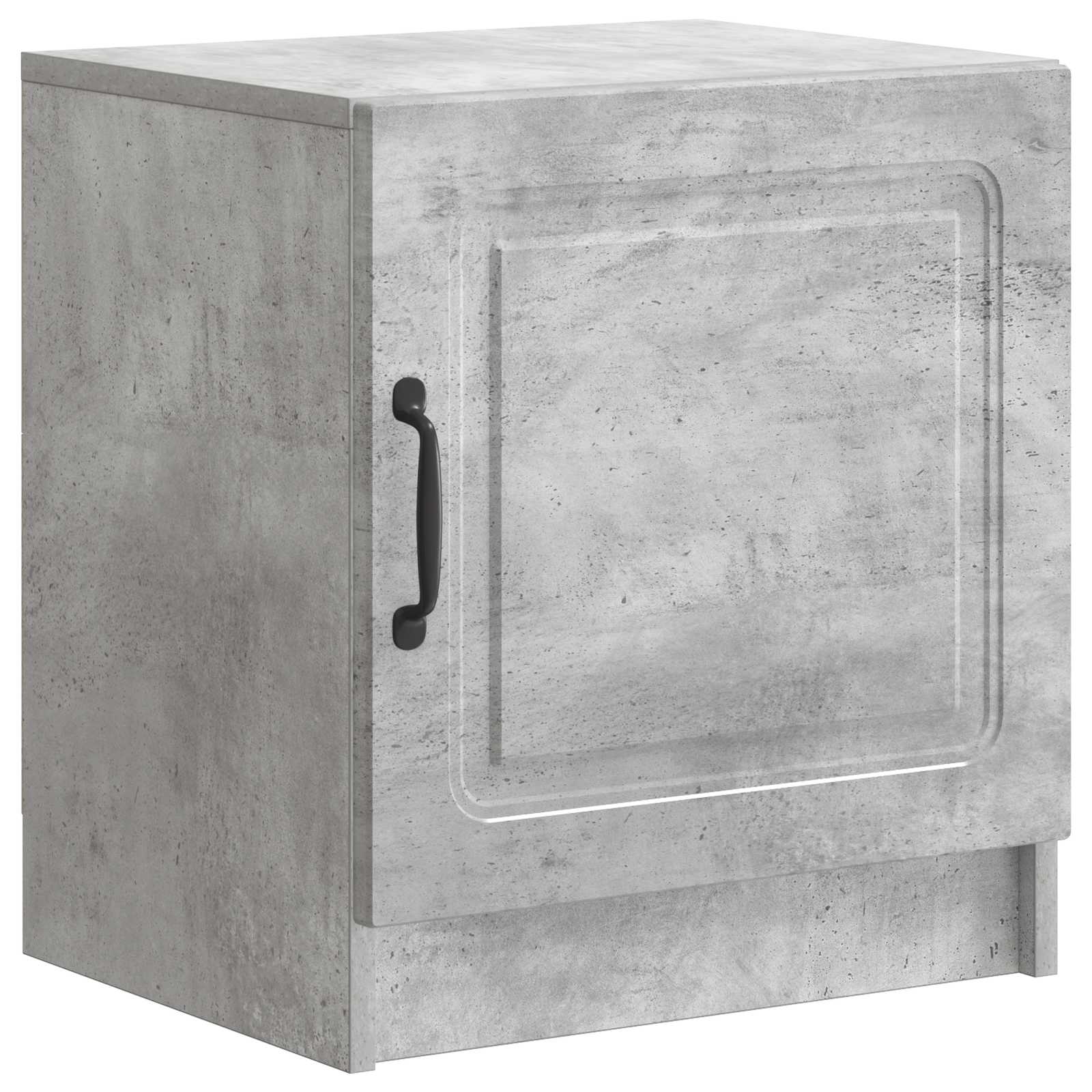 vidaXL Bedside Cabinet Concrete Grey 43 x 34.5 x 47 cm Engineered Wood 2