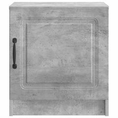 vidaXL Bedside Cabinet Concrete Grey 43 x 34.5 x 47 cm Engineered Wood 5