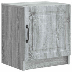 vidaXL Bedside Cabinet Grey Sonoma 43 x 34.5 x 47 cm Engineered Wood 2
