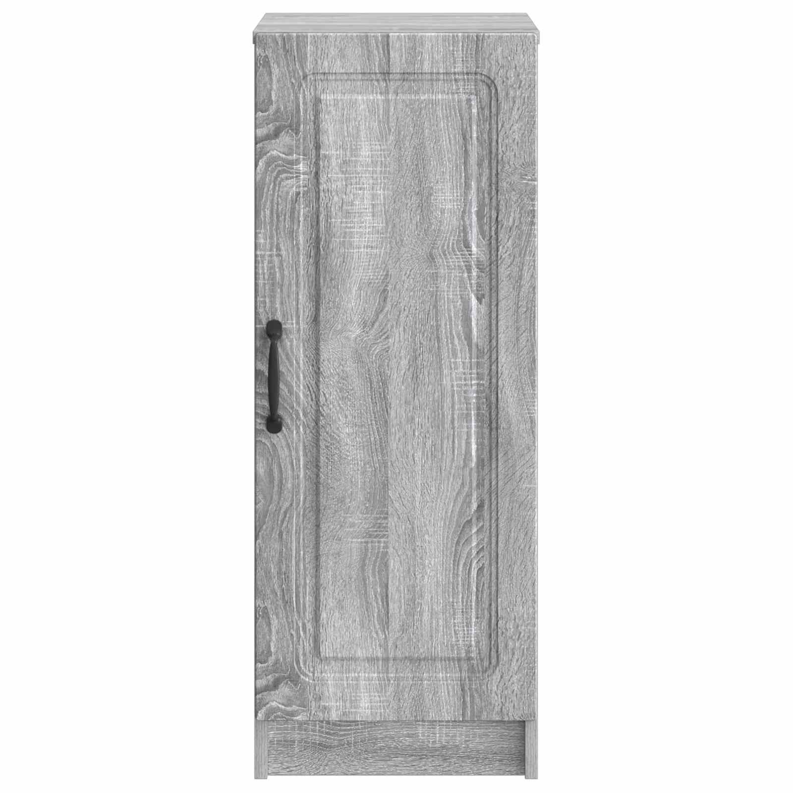 vidaXL Sideboard Grey Sonoma 33 x 34.5 x 87 cm Engineered Wood 6