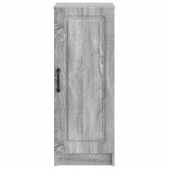 vidaXL Sideboard Grey Sonoma 33 x 34.5 x 87 cm Engineered Wood 6