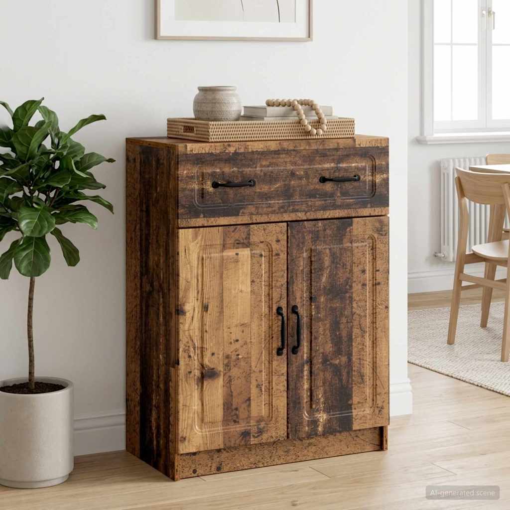 Sideboard 66 x 34.5 x 87 cm Engineered Wood Old wood