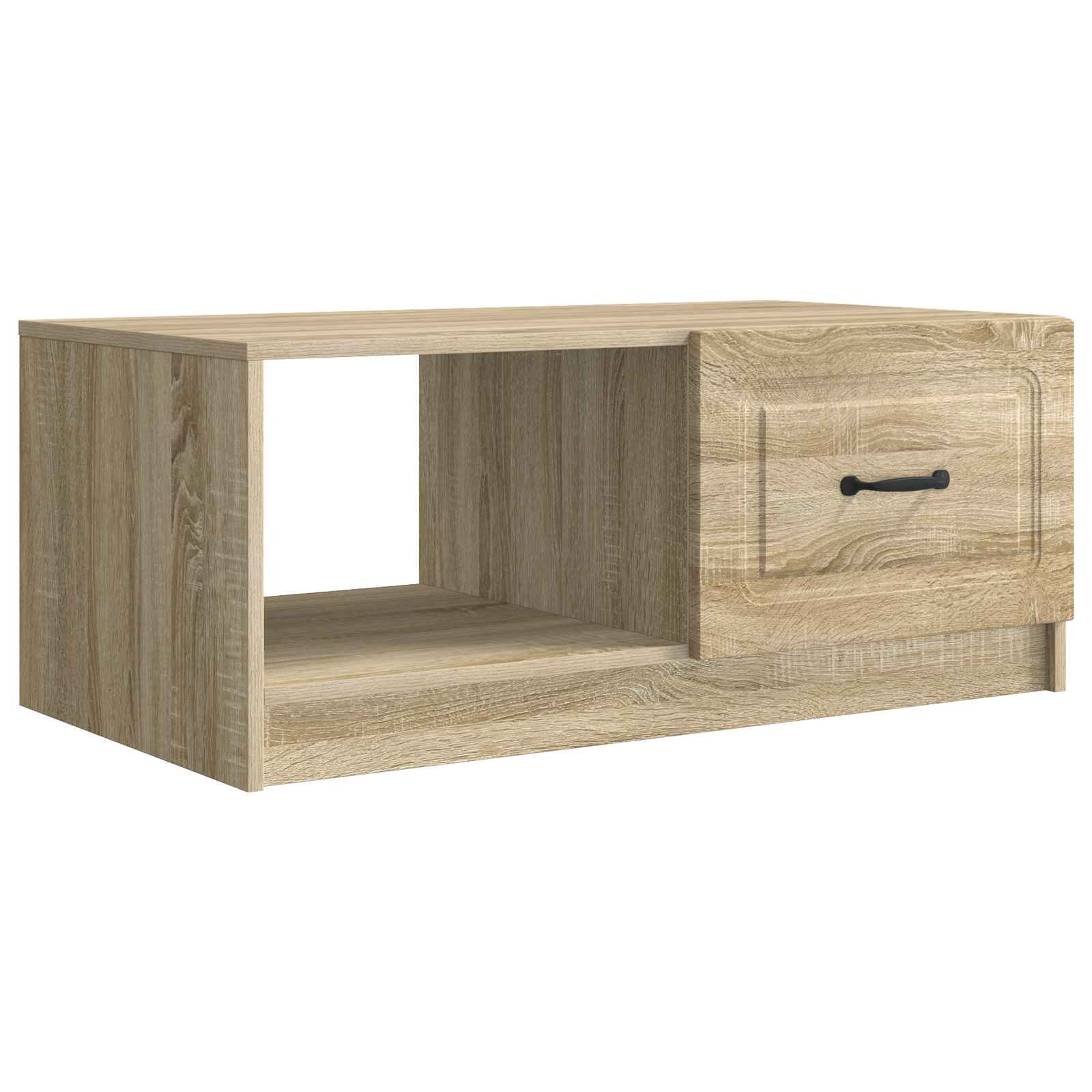 vidaXL Coffee Table Sonoma Oak 90 x 50 x 37 cm Engineered Wood 2
