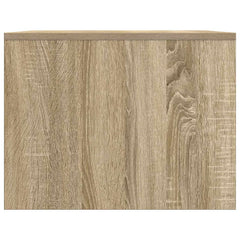 vidaXL Coffee Table Sonoma Oak 90 x 50 x 37 cm Engineered Wood 6