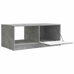 vidaXL Coffee Table Concrete Grey 90 x 50 x 37 cm Engineered Wood 4