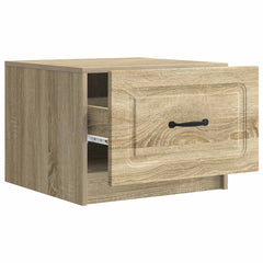 vidaXL Coffee Table Sonoma Oak 49 x 50 x 37 cm Engineered Wood 4