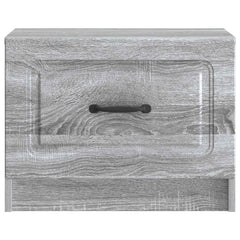 vidaXL Coffee Table Grey Sonoma 49 x 50 x 37 cm Engineered Wood 5