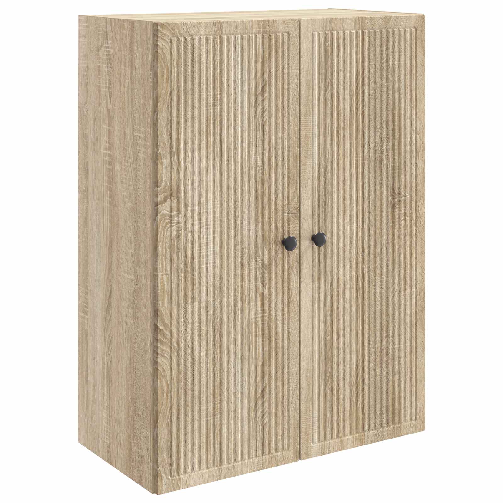 vidaXL Wall-Mounted Cabinet Sonoma Oak 66 x 34.5 x 90 cm 2