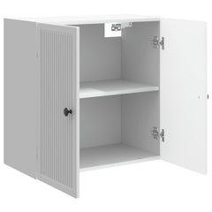 vidaXL Wall-Mounted Cabinet High Gloss White 59 x 31 x 60 cm 3