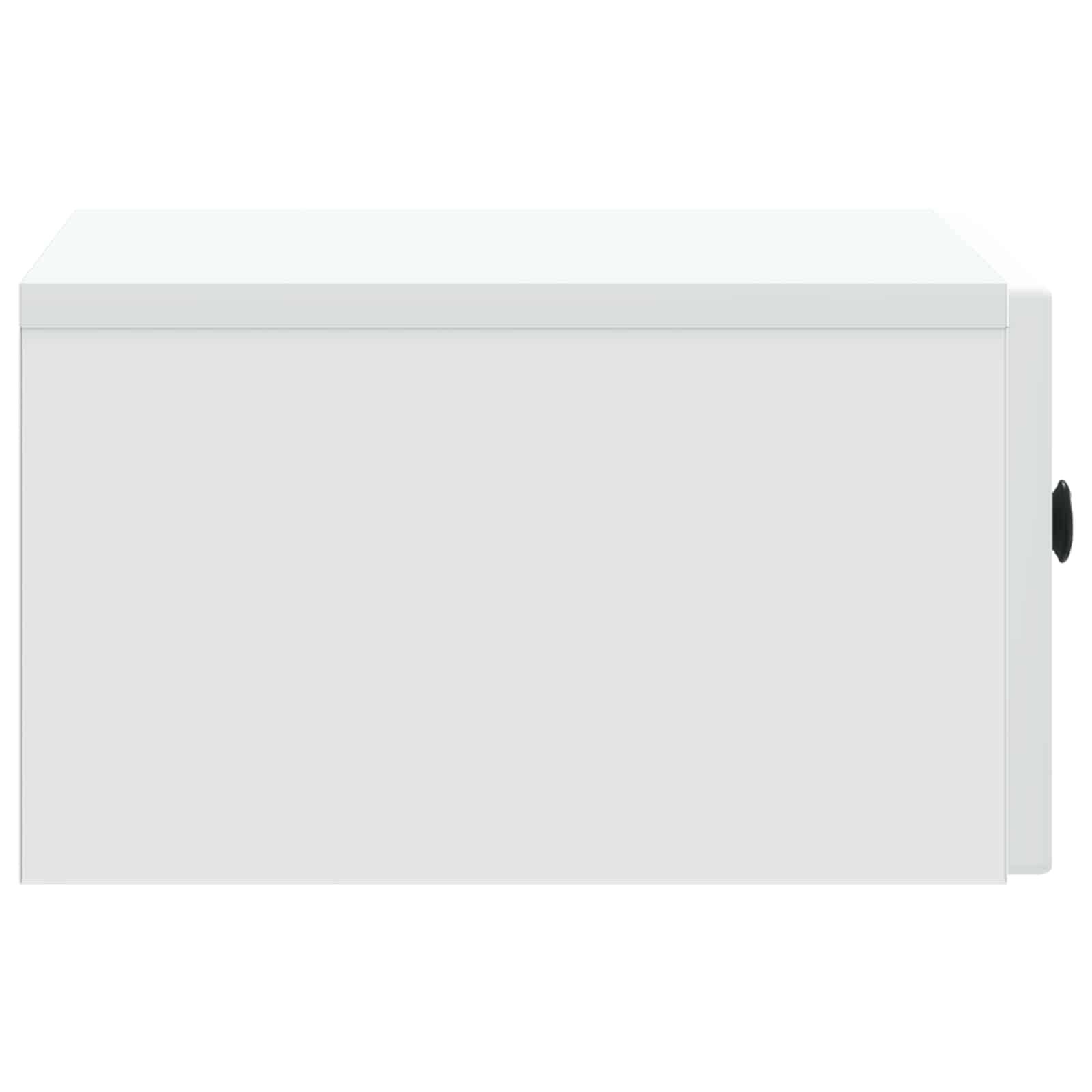 vidaXL Bedside Cabinet White 49 x 34.5 x 20 cm Engineered Wood 6