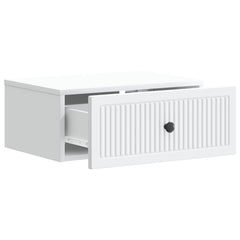 vidaXL Bedside Cabinet 2 pcs White 49 x 34.5 x 20 cm Engineered Wood 6