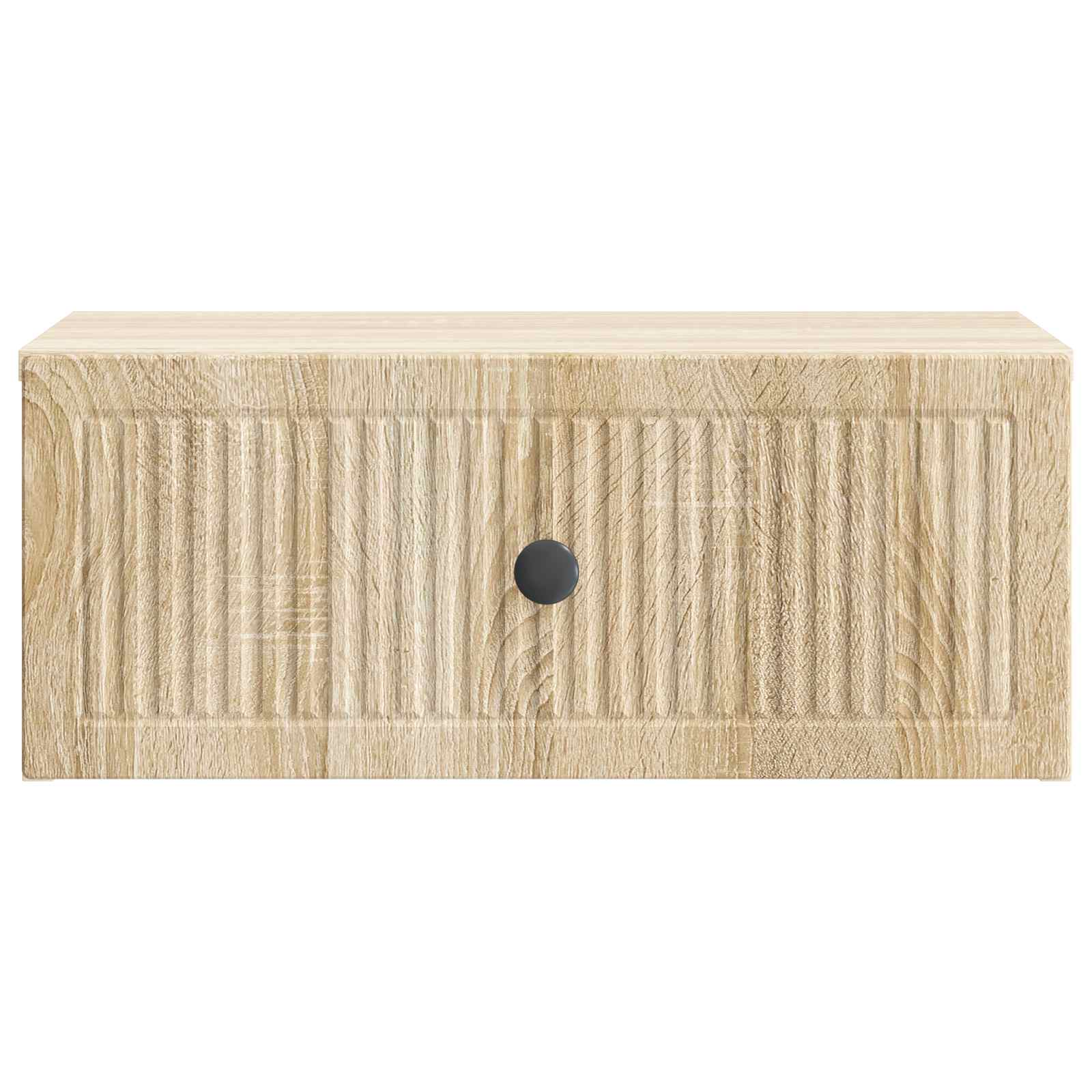 vidaXL Bedside Cabinet Sonoma Oak 49 x 34.5 x 20 cm Engineered Wood 5