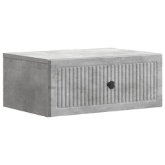 vidaXL Bedside Cabinet 2 pcs Concrete Grey 49 x 34.5 x 20 cm 5
