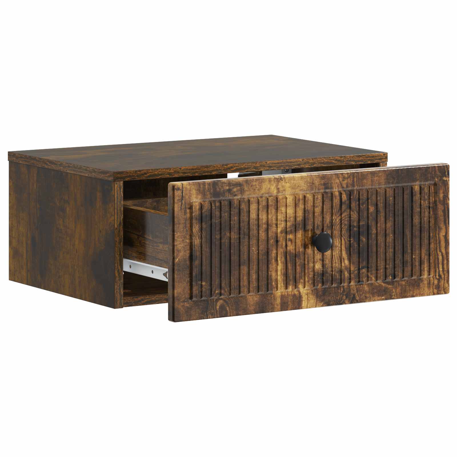 vidaXL Bedside Cabinet 2 pcs Smoked Oak 49 x 34.5 x 20 cm 6