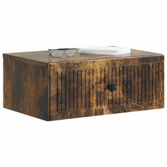 vidaXL Bedside Cabinet 2 pcs Smoked Oak 49 x 34.5 x 20 cm 3