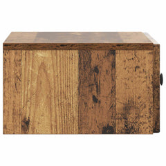 vidaXL Bedside Cabinet Old Wood 49 x 34.5 x 20 cm Engineered Wood 6