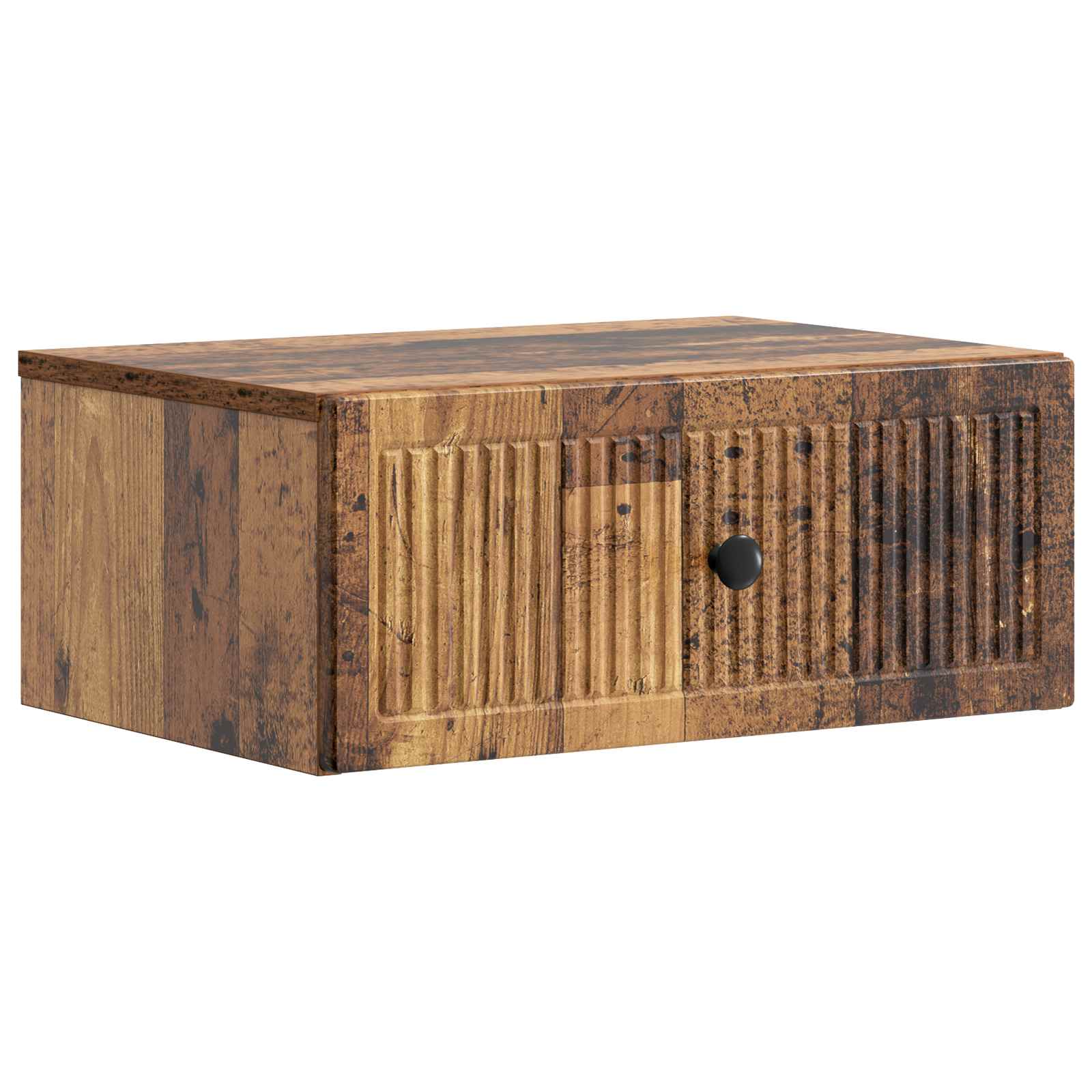 vidaXL Bedside Cabinet 2 pcs Old Wood 49 x 34.5 x 20 cm 5