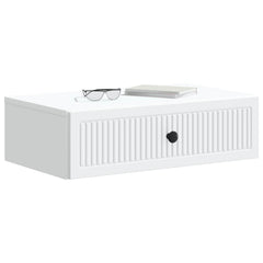 vidaXL Wall-Mounted Side Table White 59 x 34.5 x 17 cm Engineered Wood 3