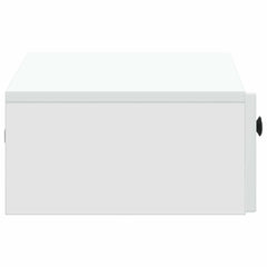 vidaXL Wall-Mounted Side Table White 59 x 34.5 x 17 cm Engineered Wood 6
