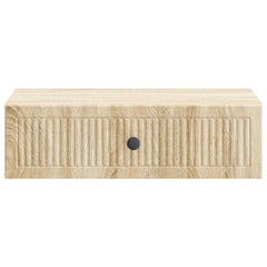 vidaXL Wall-Mounted Side Table Sonoma Oak 59 x 34.5 x 17 cm 5