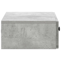 vidaXL Wall-Mounted Side Table Concrete Grey 59 x 34.5 x 17 cm 6